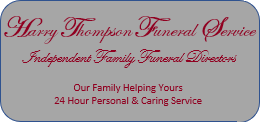 Harry Thompson Funeral Service